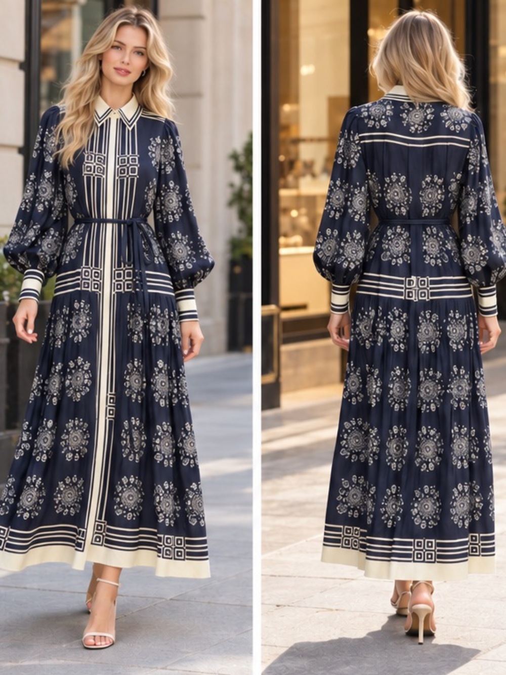 Alemais Banderra Shirtdress